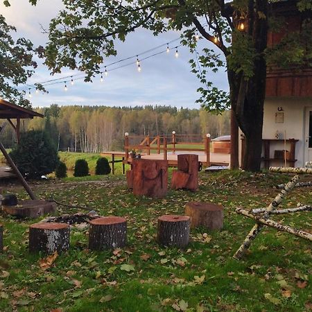 Unique Countryhouse & Sauna In Gauja Valley - Kakukalns Villa Straupe ภายนอก รูปภาพ