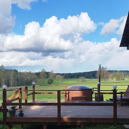 Guesthouse, Sauna & Jacuzzi In Gauja Valley - Kakukalns Straupe ภายนอก รูปภาพ