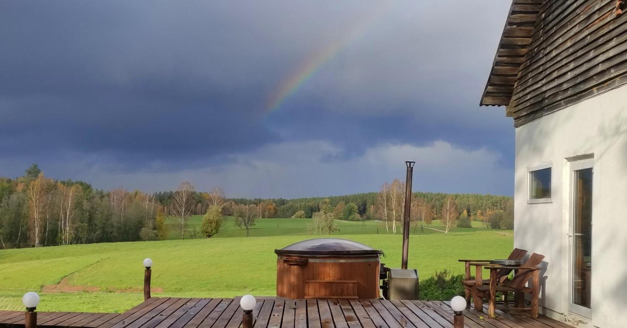 Unique Countryhouse & Sauna In Gauja Valley - Kakukalns Villa Straupe ภายนอก รูปภาพ