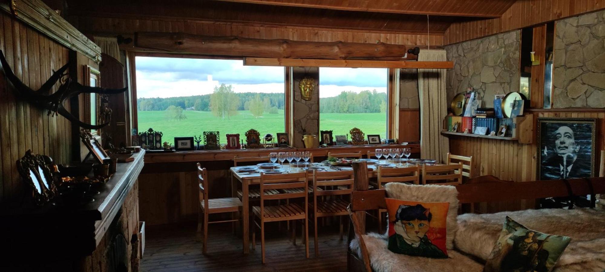 Guesthouse, Sauna & Jacuzzi In Gauja Valley - Kakukalns Straupe ภายนอก รูปภาพ