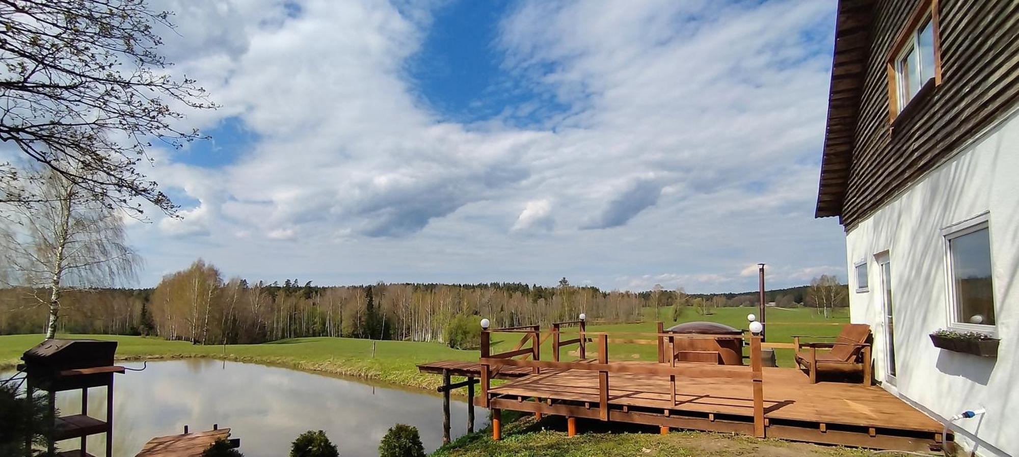 Unique Countryhouse & Sauna In Gauja Valley - Kakukalns Villa Straupe ภายนอก รูปภาพ