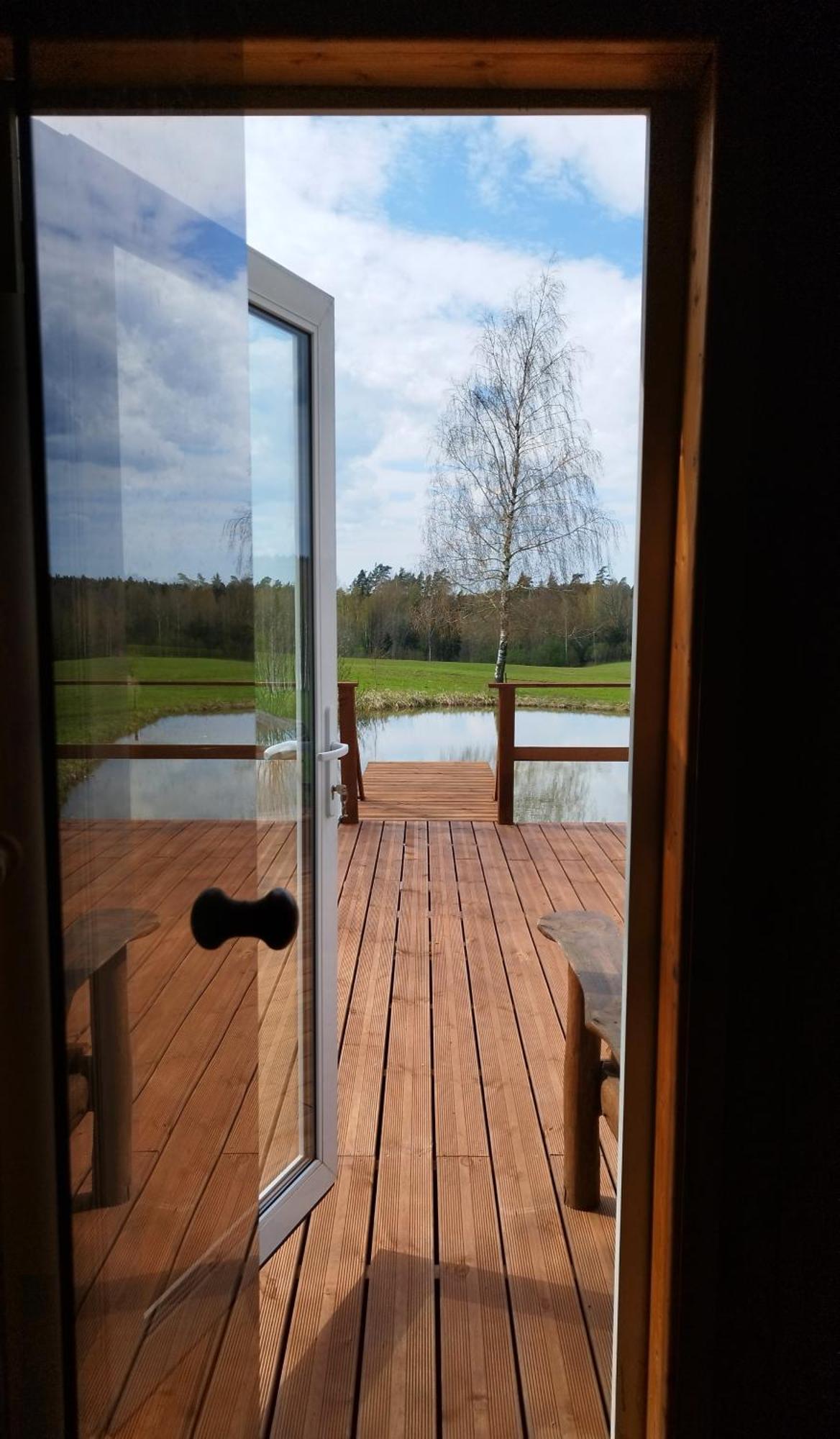 Guesthouse, Sauna & Jacuzzi In Gauja Valley - Kakukalns Straupe ภายนอก รูปภาพ