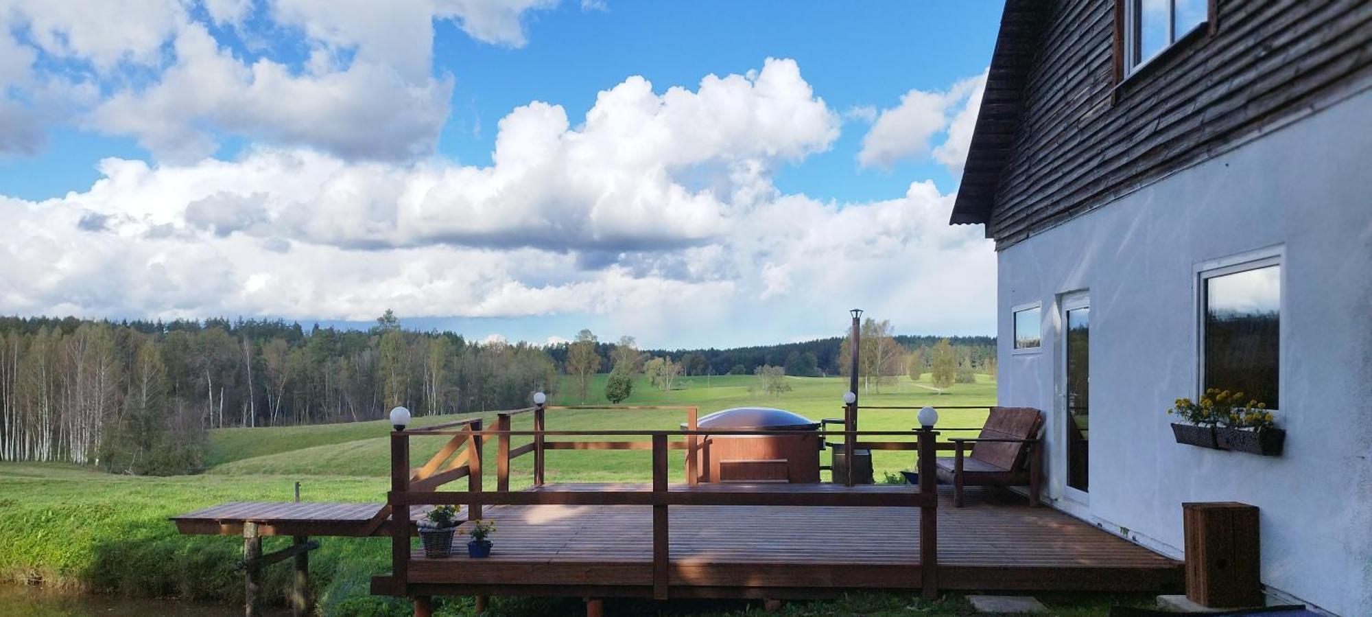 Unique Countryhouse & Sauna In Gauja Valley - Kakukalns Villa Straupe ภายนอก รูปภาพ